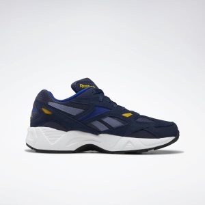 Reebok Aztrek 96 Turnschuhe Damen - Navy/Weiß - DE 473-HLW